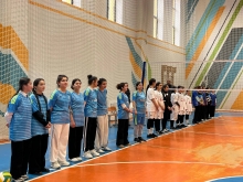 Мусобиқаи варзишии волейбол байни бонувони ҷамоатҳои деҳоти ноҳияи Дарвоз